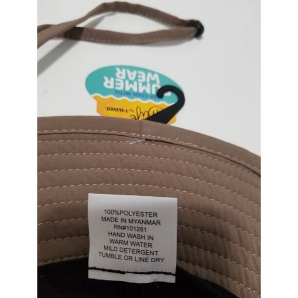 24/7 Life Outdoor‎ Breathable Larry Bucket Hat In Taupe - Size OS - Picture 5 of 7